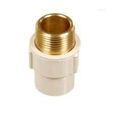 CPVC Brass Male Threaded Adapter (Brass MTA)