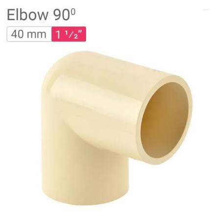 CPVC Elbow 1.1/2 Inch 90 Degree